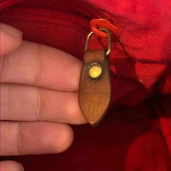 Vintage Polo by Ralph Lauren Dark Green Plaid Shoulder Bag - Picture 5 of 10